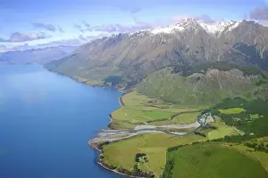 Queenstown, New Zealand. A helicopter ride around Queenstown shows stunning views