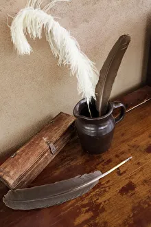 Décor Prints: Quill pens ready for use, Santa Fe, New Mexico, United States. (PR)