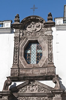 Clear Sky Prints: Quito, Ecuador. Church, Historic Center