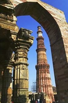 Remain Prints: Qutub Minar, Delhi, India