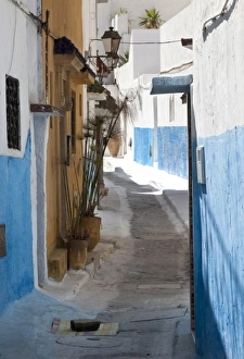 Rabat neighborhood, Morocco