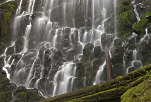 Basalt Prints: Ramona Falls in Clackamas county, Oregon