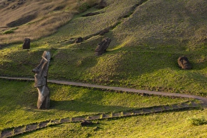 Rano Raraku, Rapa Nui, Easter Island, Chile
