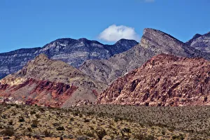 Images Dated 25th March 2018: Red Rock Canyon, National Conservation Area, Nevada, USA