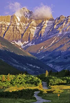 Waterton Prints: Red Rock Road in