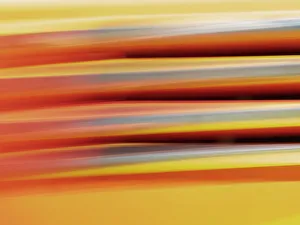 Images Dated 5th January 2023: Red and yellow abstract of painted truck