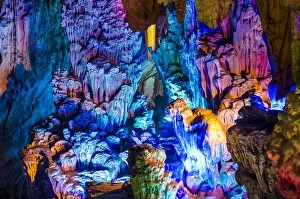 Reed Flute Cave Guilin, China