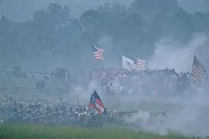 Reenactment, Battle of Manassas, Hallowed Ground; Virginia