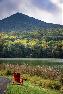 Reflections, Peaks Of Otter, Blue Ridge Parkway, Smoky Mountains, USA