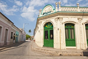 Remedios Prints: Remedios, Cuba. Colonial architecture