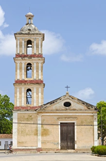 Remedios Prints: Remedios, Cuba. Iglesia del Buen Viaje church