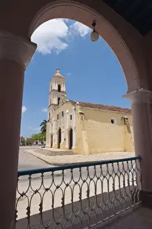 Remedios Prints: Remedios, Cuba. Iglesia Mayor of San Juan Bautista church