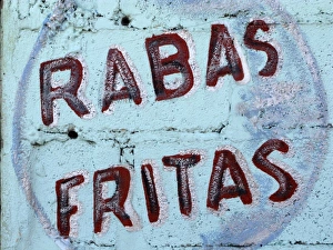 Advertising Prints: restaurant advertising: fried calamari ring