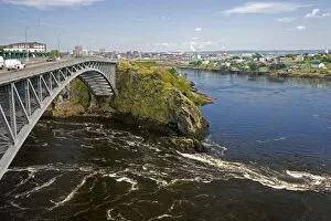 Images Dated 3rd August 2006: Reversing falls on the St. John River at St. John, New Brunswick, Canada