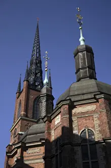 Images Dated 5th September 2008: Riddarholmskyrkan (Riddarholmen Church) in Riddarholmen Island. Stockholm. Sweden