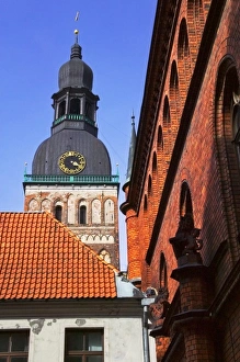 Latvian Prints: Riga Dome Cathedral, Riga, Latvia
