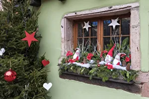 Images Dated 2nd June 2022: Riquewihr, France. Village established in the 1400s in the Alsace Region