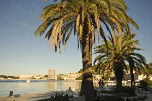 Riva Prints: Riva harbour area near Dioceltians Palace built as a grand retirement center