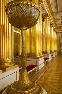 Russia Prints: RM. Inside Summer Palace. Saint Petersburg. Russia