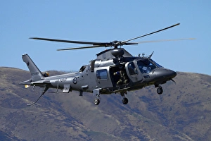 Wanaka Prints: RNZAF Augustawestland A109 helicopter, Warbirds over Wanaka, Wanaka, Otago, South Island