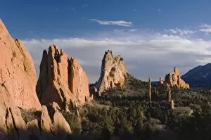 Images Dated 5th February 2006: Rock formation, Garden of The Gods National Landmark, Colorado Springs, Colorado