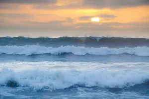 Rockaway Beach Sunset, Pacifica, California, USA