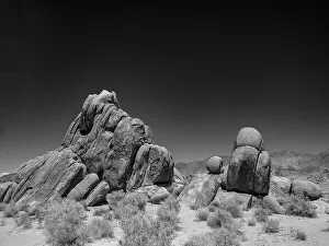 Sierra Nevada Prints: Rockpiles of the Alabama Hills served as a setting for hundreds of cowboy movies from the 1930's to the 1950's