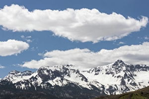 Images Dated 12th September 2024: Rocky Mountain Vista from Lizard Head Pass, Telluride, Colorado, US