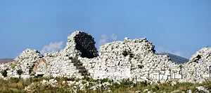Images Dated 13th August 2007: ROMAN ART. REPUBLIC OF ALBANIA. Remains of the Wall of Victorinus (Victorino). Late IV century a
