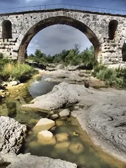 Vaucluse Prints: This is a Roman bridge, called Pont Julien near the town of Lacoste
