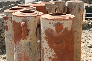 Images Dated 29th April 2006: Roman city of Ampurias. Water filters. Girona province. Catalonia. Spain