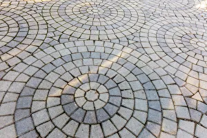 Prints of Romania, Alba. Artistic and abstract street paving stones Images Dated 2023 March: Romania, Alba. Artistic and abstract street paving stones