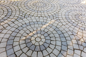 Images Dated 2nd March 2024: Romania, Alba. Artistic and abstract street paving stones