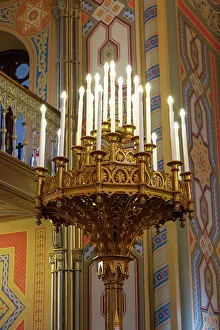 Judaism Prints: Romania, Bucharest, Choral Temple