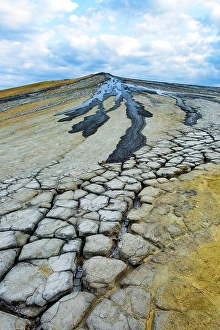 Grey Prints: Romania, Buzau County, Berca. Geological