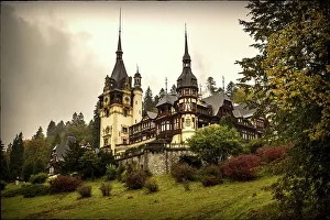 Transylvania Prints: Romania, Carpathian Mountains, Prahova County