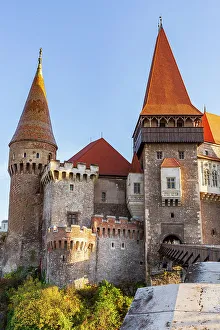 Terra Cotta Prints: Romania, Hunedoara. Corvin Castle