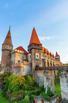 Terra Cotta Prints: Romania, Hunedoara. Corvin Castle