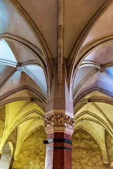 View From Below Prints: Romania, Hunedoara. Corvin Castle