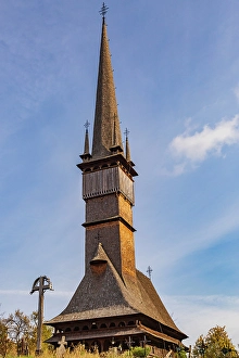 Steeple Prints: Romania, Maramures County, Surdesti
