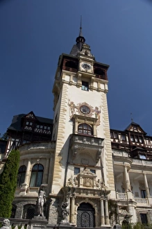 Images Dated 5th September 2009: Romania, Sinaia. Neo-Renaissance Peles Castle, c. 1873. Summer residence of King Carol I