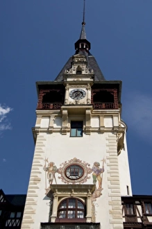 Images Dated 5th September 2009: Romania, Sinaia. Neo-Renaissance Peles Castle, c. 1873. Summer residence of King Carol I