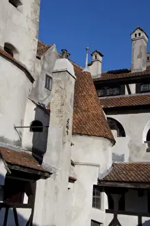 Romania, Transylvania, Bran Castle National Monument (aka Draculas Castle), c