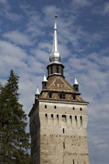 Images Dated 4th September 2009: Romania, Transylvania, Schisiz. 17th Century Romanian tower