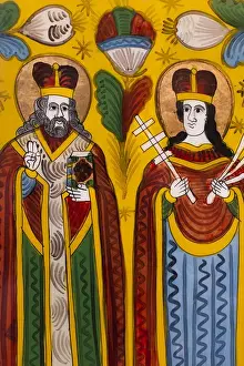 Images Dated 12th May 2014: Romania, Transylvania, Sibiel, Zosim Oancea Icon Collection, Romanias largest