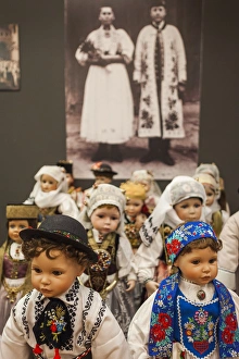 Sibiu Prints: Romania, Transylvania, Sibiu, Casa Teutsch, Church Museum of ethnic Germans in Romania