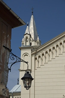 Images Dated 4th September 2009: Romania, Transylvania, Sighisoara. Roman Catholic church built in 1896