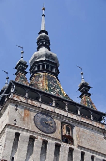 Images Dated 4th September 2009: Romania, Transylvania, Sighisoara. Birthplace of Vlad Tepes, Count Dracula. Historic
