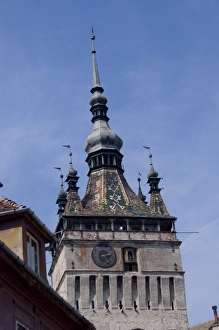 Images Dated 4th September 2009: Romania, Transylvania, Sighisoara. Birthplace of Vlad Tepes, Count Dracula. Historic