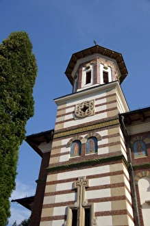 Images Dated 5th September 2009: Romania, Wallachia, Carpathian Mountains, Sinaia. New Sinaia Monastery (1800 s)
